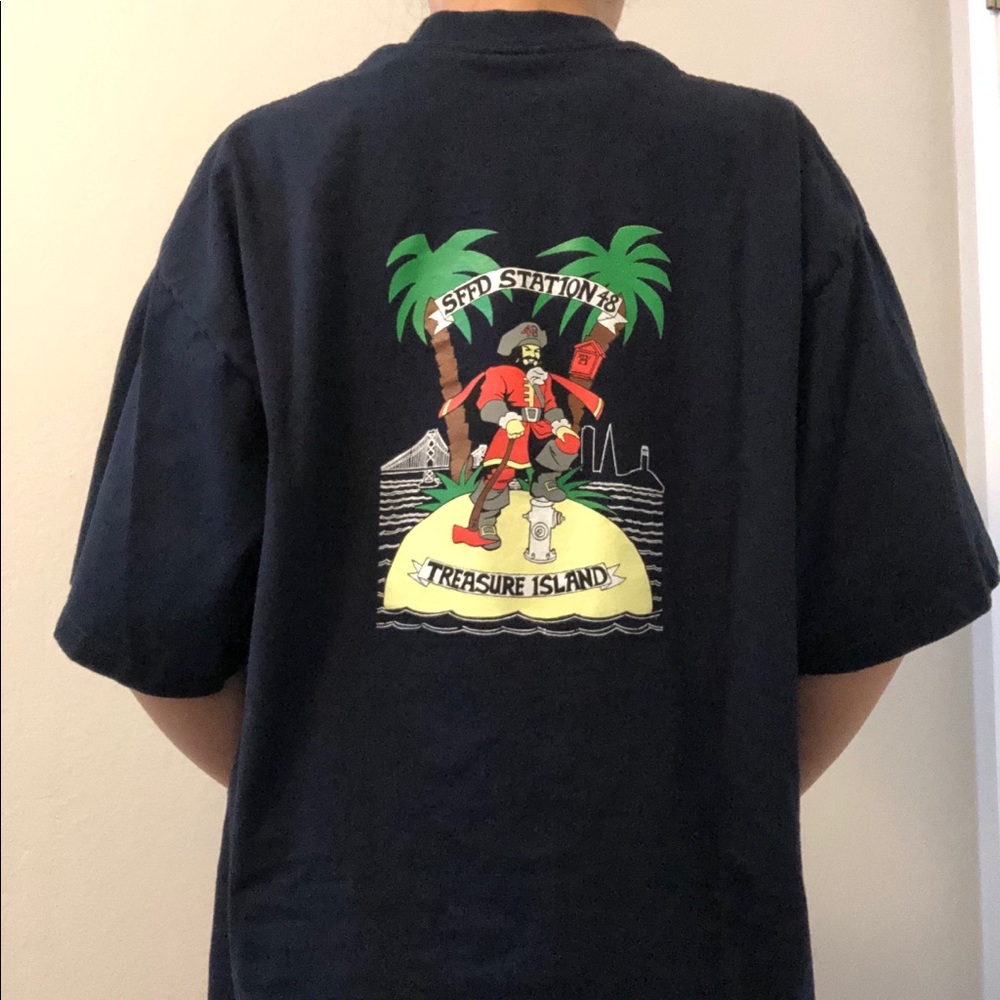 vintage san francisco treasure island t-shirt